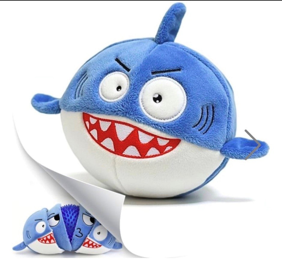 3-in-1 Plush Dog Toy