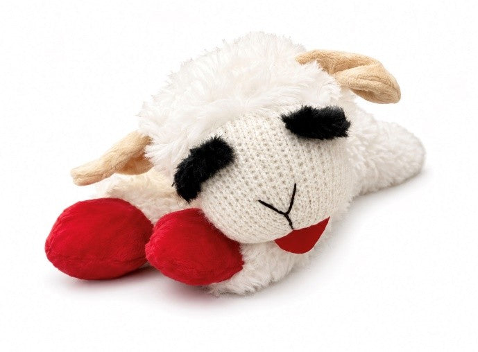 Plush Lamb Dog Toy